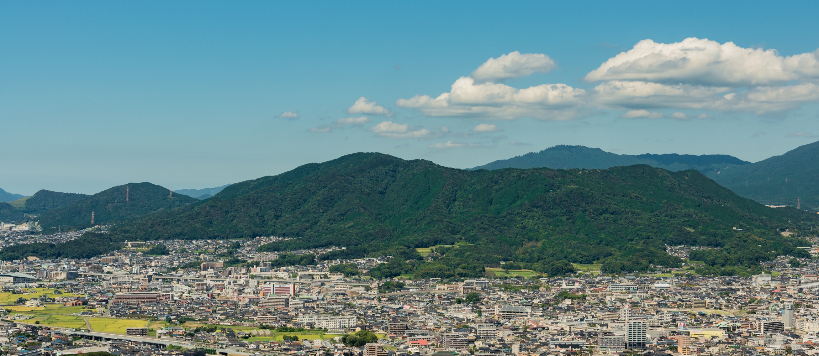 大野城市の街の風景画像